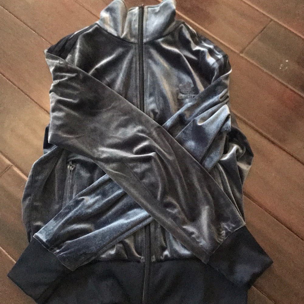 Brand new Adidas velvet jacket